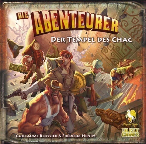 Boîte du jeu : Die Abenteurer: Der Tempel des Chac