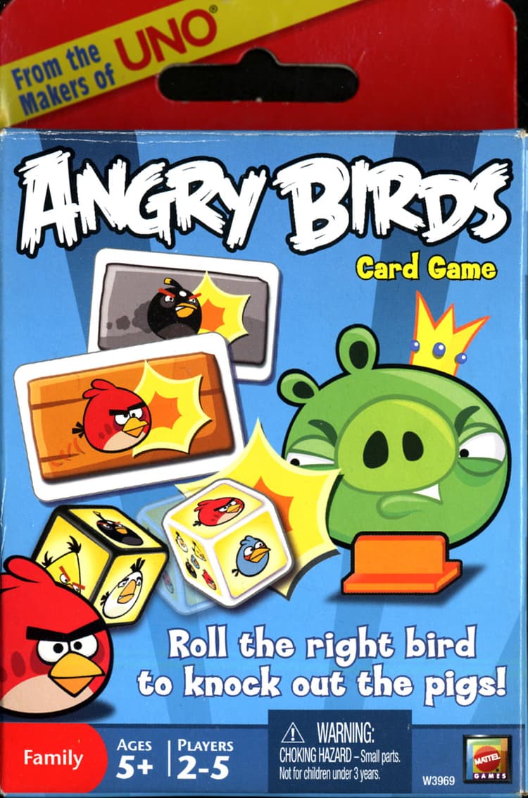 Boîte du jeu : Angry Birds: le Jeu de Cartes