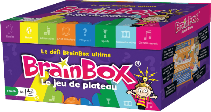 Boîte du jeu : BrainBox : Le Jeu de Plateau