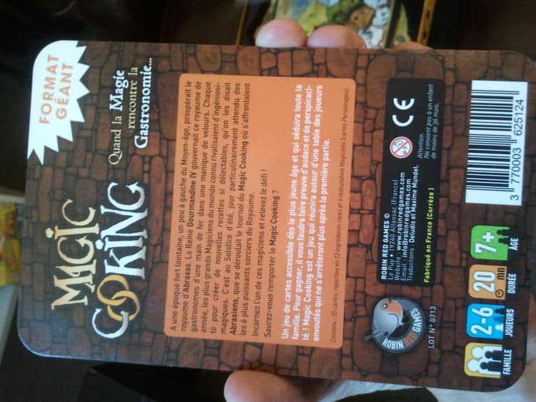 Boîte du jeu : Magic cooking : Géant