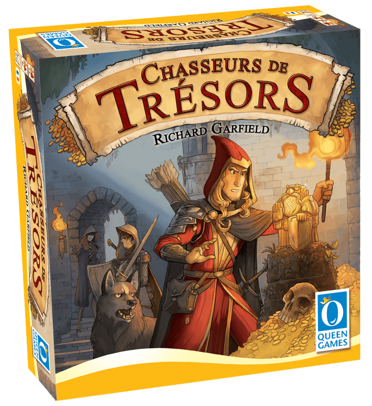 Boîte du jeu : Chasseurs de Trésors