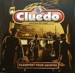 Boîte du jeu : Cluedo, passeport pour  meurtre