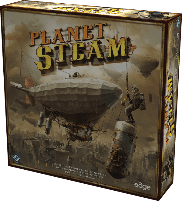 Boîte du jeu : Planet Steam