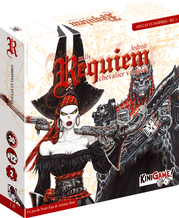 Boîte du jeu : Requiem Chevalier Vampire 1.1