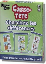 Couverture de Casse-tête : Cherchez les différences