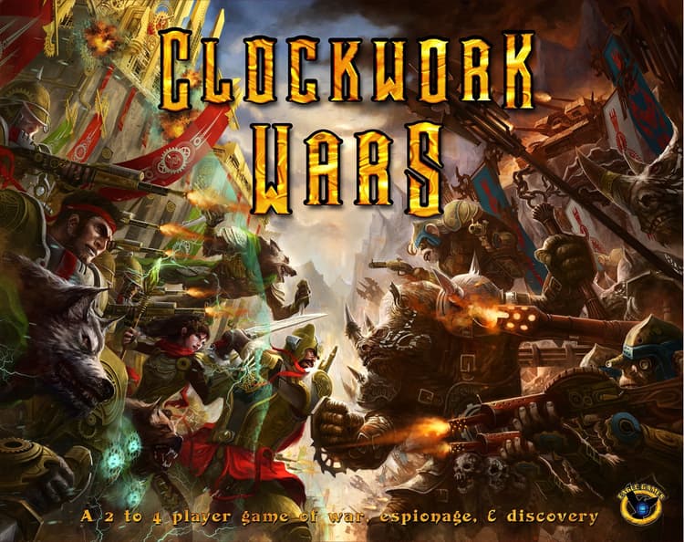 Boîte du jeu : Clockwork Wars