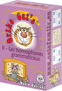 Couverture de Ortho Cat's 2 - les homophones grammaticaux