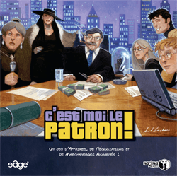 Boîte du jeu : C'est moi le patron !