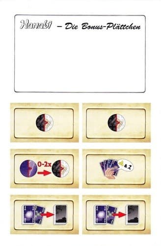 Boîte du jeu : Hanabi - Die Bonus-Plättchen