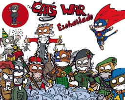 Couverture de Cats' war : eschatlade