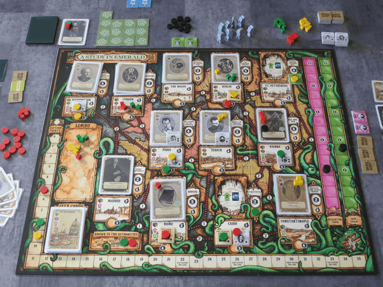 Boîte du jeu : A Study In Emerald