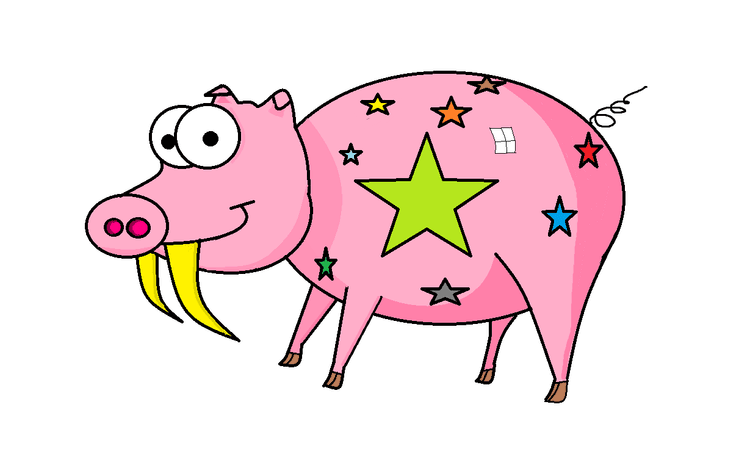 Boîte du jeu : Le cochon à dents de sabre