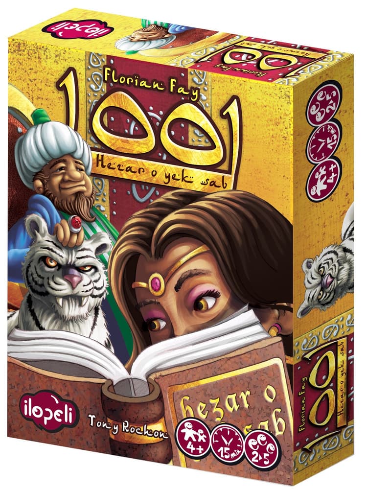 Boîte du jeu : 1001 : hezar o yek sab