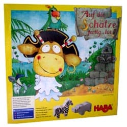 Boîte du jeu : À vos trésors, prêts, partez !
