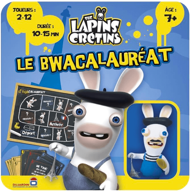 Boîte du jeu : Lapins Crétins - Bwacalauréat