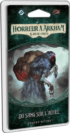 Boîte du jeu : Horreur à Arkham : Le Jeu de Cartes - Du Sang sur l'Autel