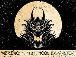Couverture de Werewolf: Full Moon Expansion