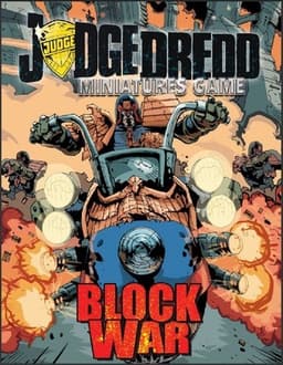 Couverture de Judge Dredd Miniatures Game: Block War
