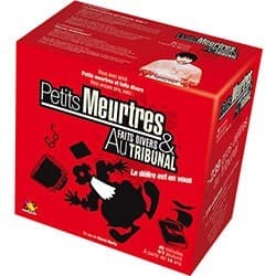 Boîte du jeu : Petits meurtres & faits divers : au tribunal