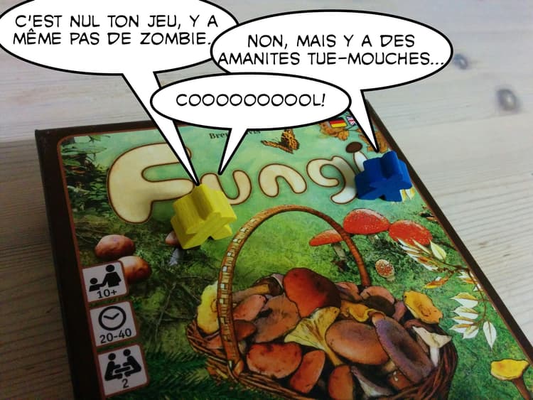 Boîte du jeu : Fungi