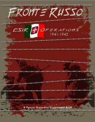 Boîte du jeu : Panzer Grenadier : Fronte Russo
