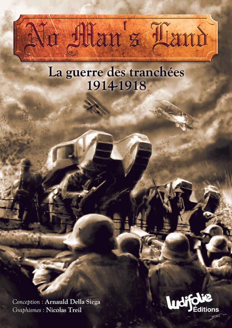 Boîte du jeu : No Man's Land - La guerre des tranchées 1914-1918