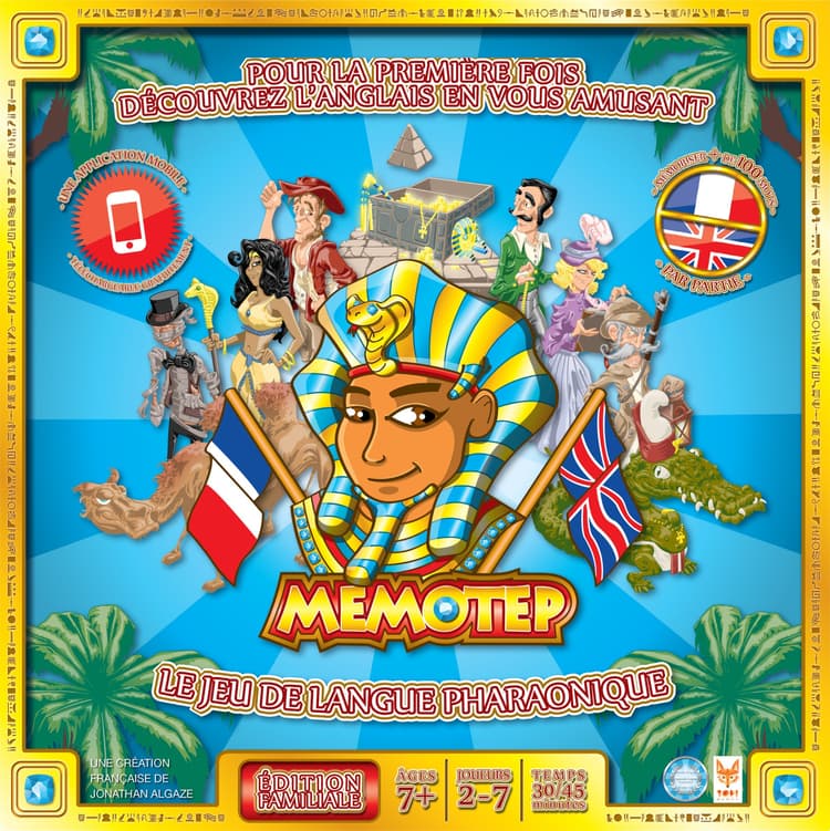 Boîte du jeu : Memotep