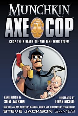 Couverture de Munchkin Axe Cop