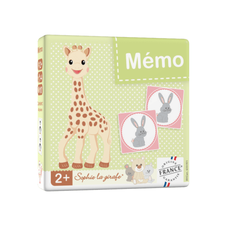 Boîte du jeu : MEMO Sophie la girafe®