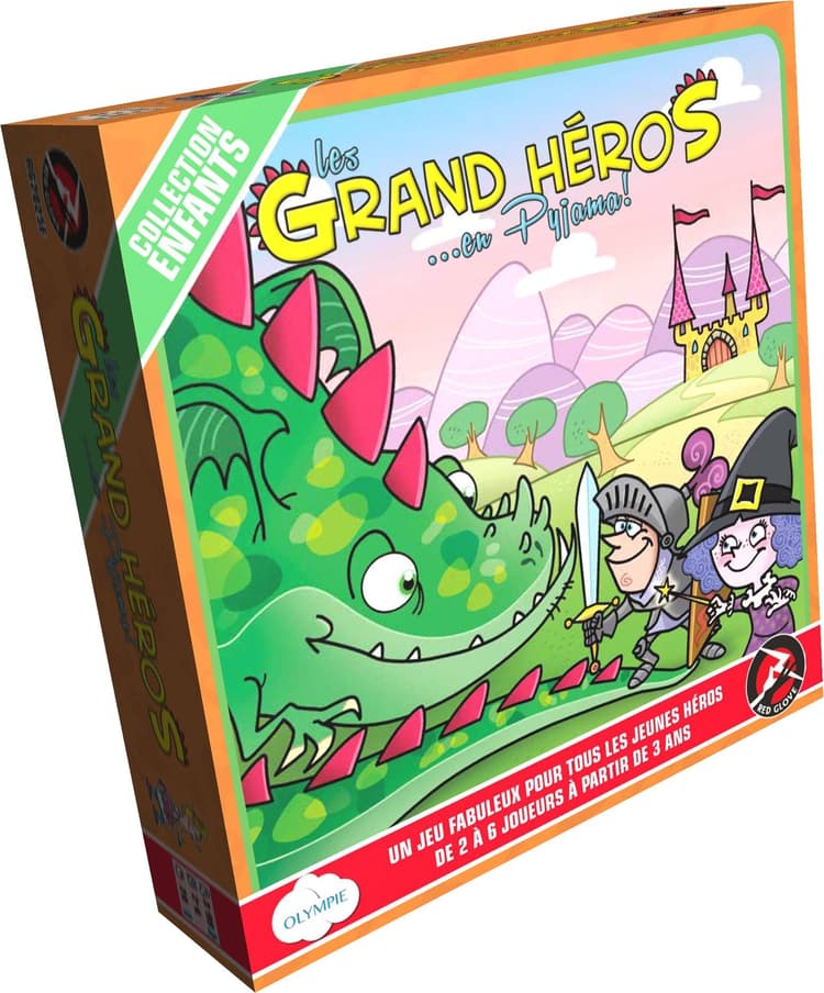 Boîte du jeu : Les Grands Héros... En Pyjama