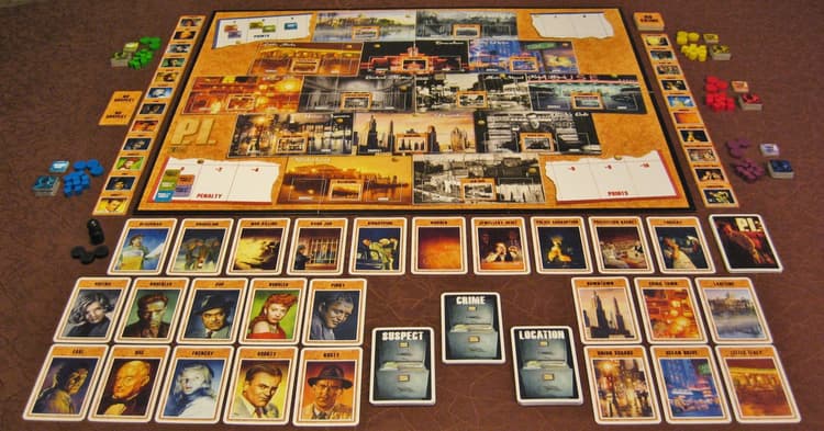 Boîte du jeu : P.I.