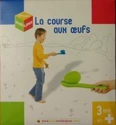 Boîte du jeu : La course aux œufs