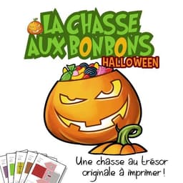 Couverture de Chasse aux bonbons Halloween