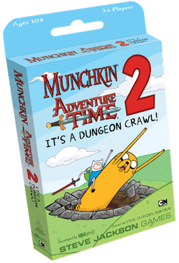 Couverture de Munchkin Adventure Time 2 : It's a dungeon crawl!