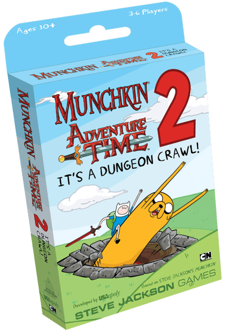Boîte du jeu : Munchkin Adventure Time 2 : It's a dungeon crawl!