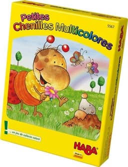 Couverture de Petites chenilles multicolores