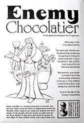 Boîte du jeu : Enemy Chocolatier
