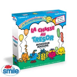 Couverture de La chasse au trésor Monsieur Madame