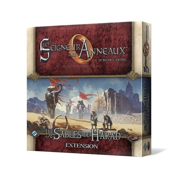 Boîte du jeu : Le Seigneur des Anneaux : Les Sables de Harad