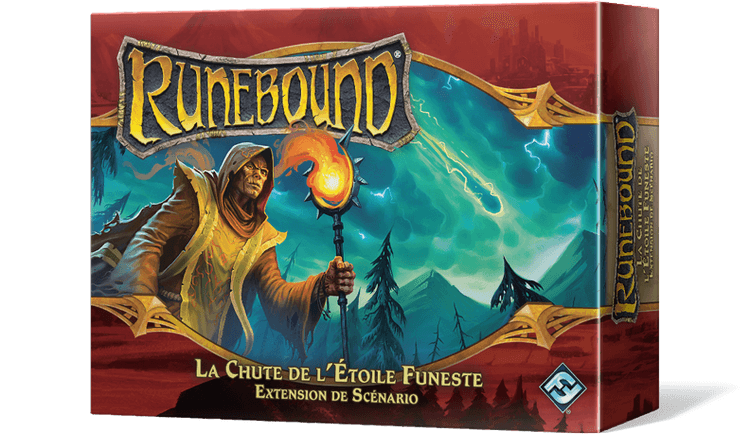 Boîte du jeu : Runebound 3ème édition, La chute de l'étoile funeste