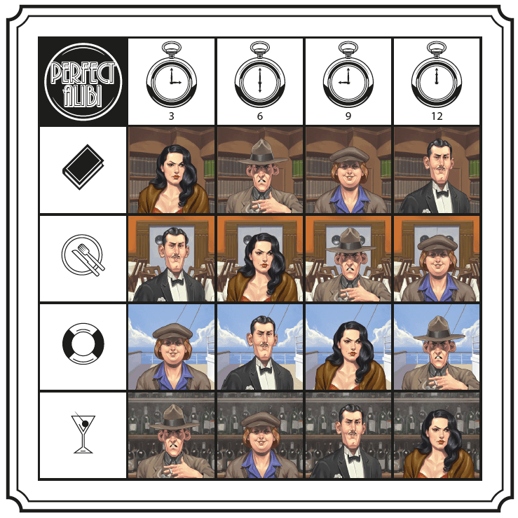 Boîte du jeu : Perfect Alibi