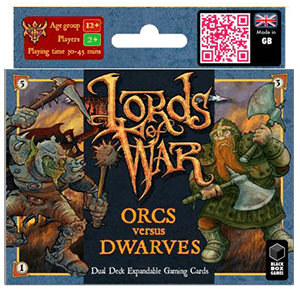 Boîte du jeu : Lords of War : Orcs versus Dwarves