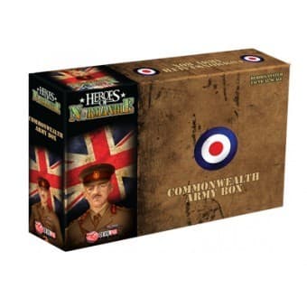 Boîte du jeu : Heroes of Normandie - commonwealth army box