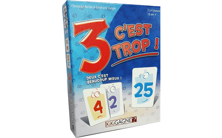 Boîte du jeu : 3 C'est Trop