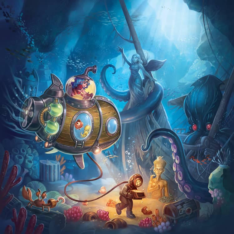 Boîte du jeu : Oceanos