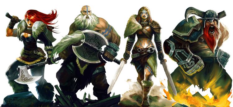 Boîte du jeu : Champions of Midgard