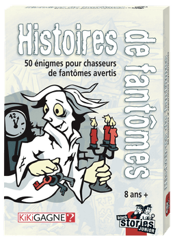 Couverture de Black Stories Junior : Histoires de Fantômes