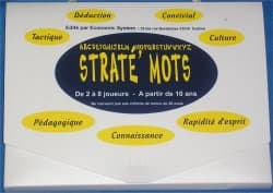 Boîte du jeu : Straté'Mots