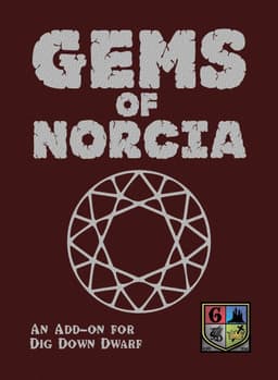Couverture de Dig Down Dwarf: Gems of Norcia!
