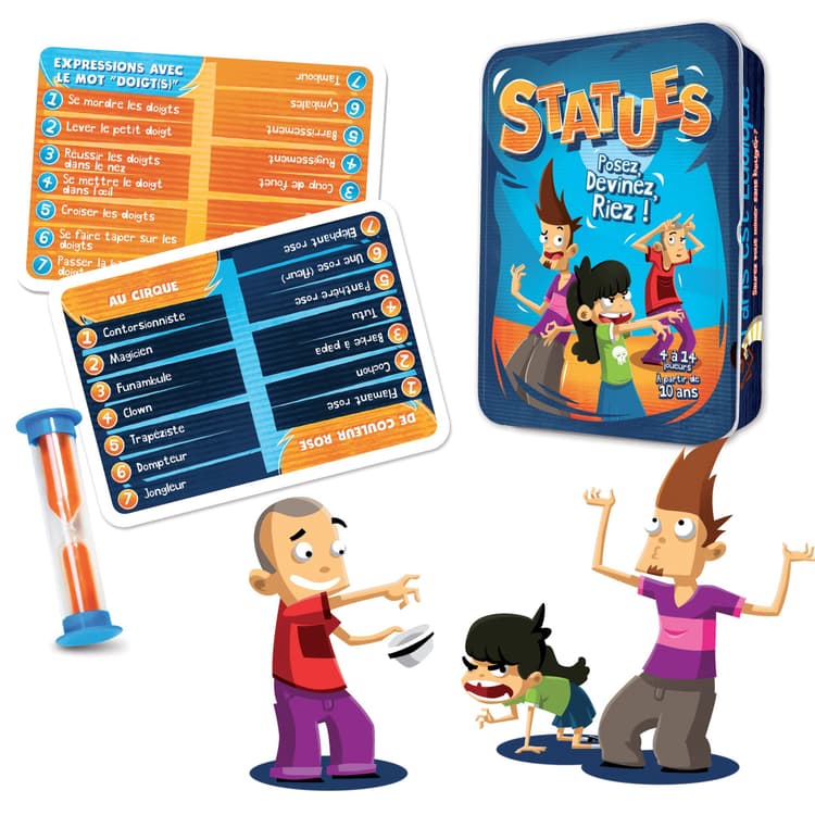 Boîte du jeu : Statues